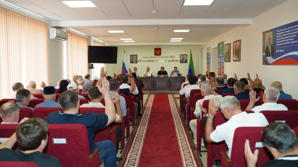 В Хасавюртовском районе состоялась 24 сессия Собрания депутатов муниципального района седьмого созыва